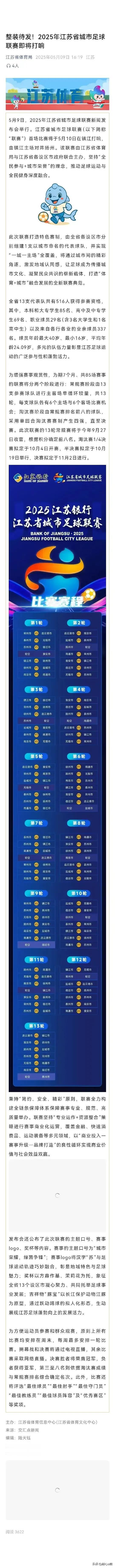 足协必须限制江苏十三太保的足球联赛，严格审查其组赛的资格，资质，否则影响中超联赛