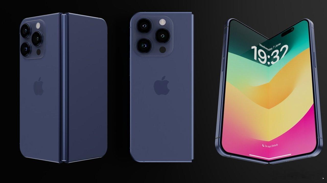 科技媒体 AppleInsider ，基于目前掌握的曝料信息，制作了折叠版的苹果