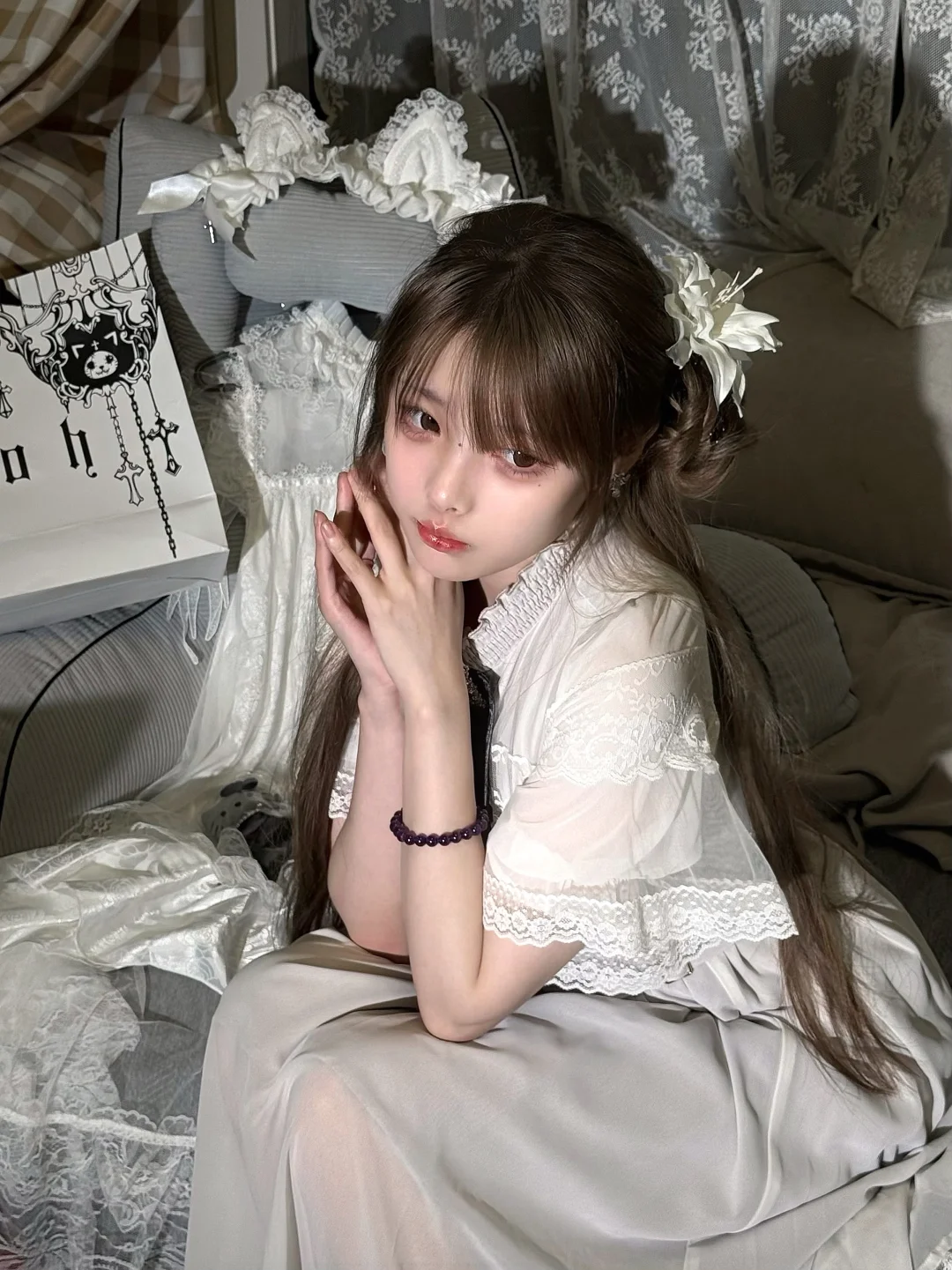 清楚系女子（白哥特ver.?