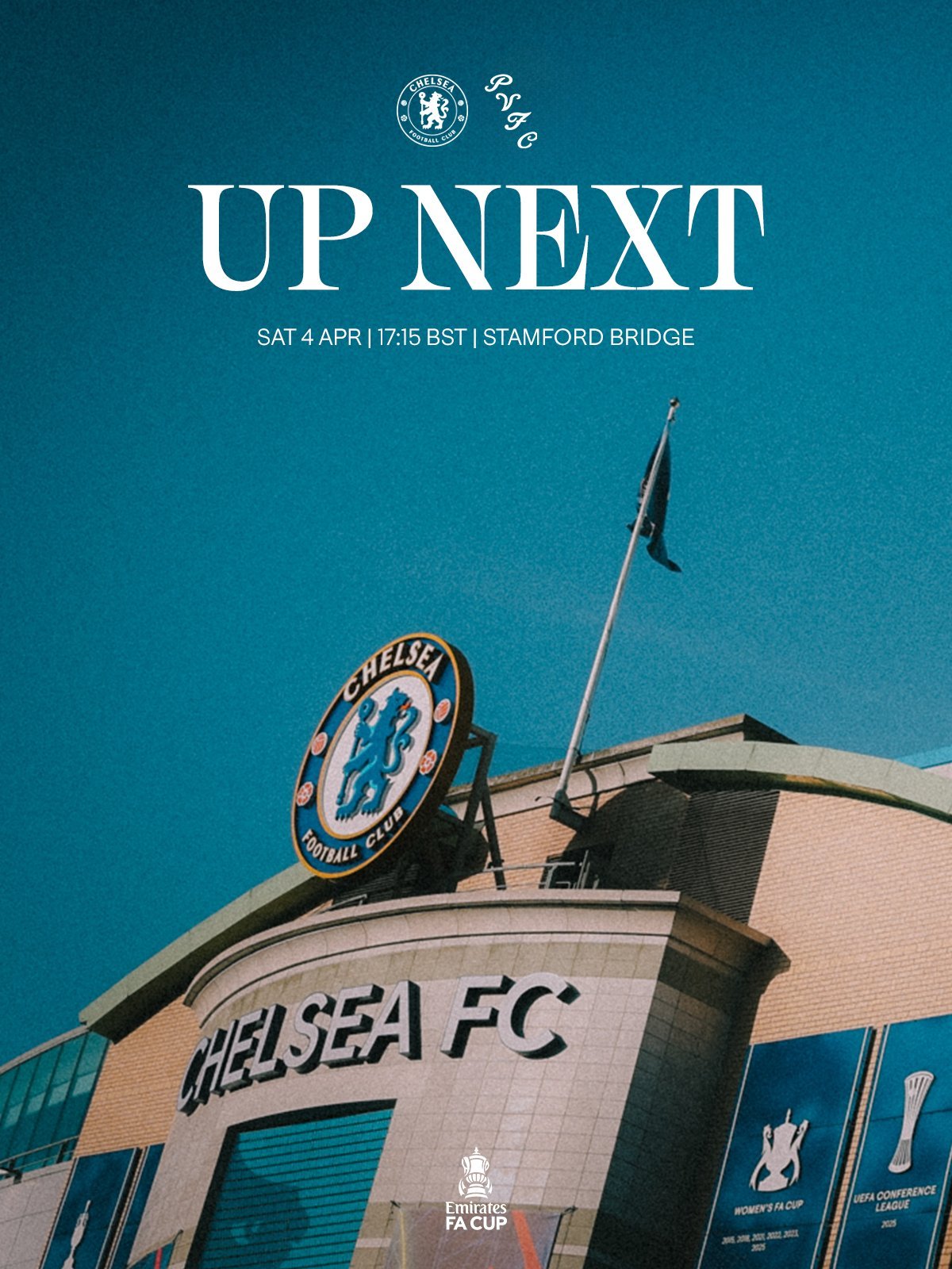 切尔西官X：The Blues return to action this we