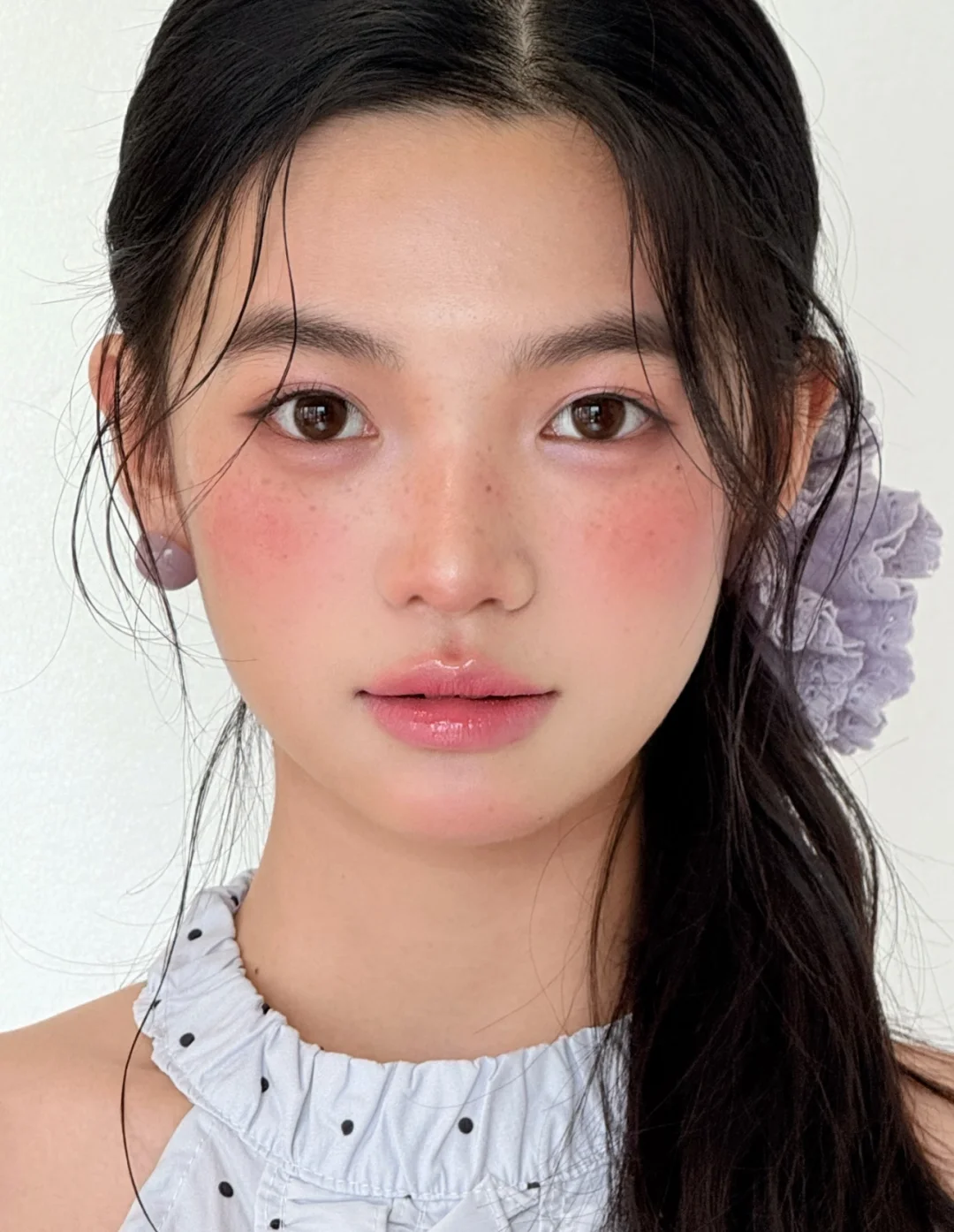 日杂感妆容｜清透到像天生好皮