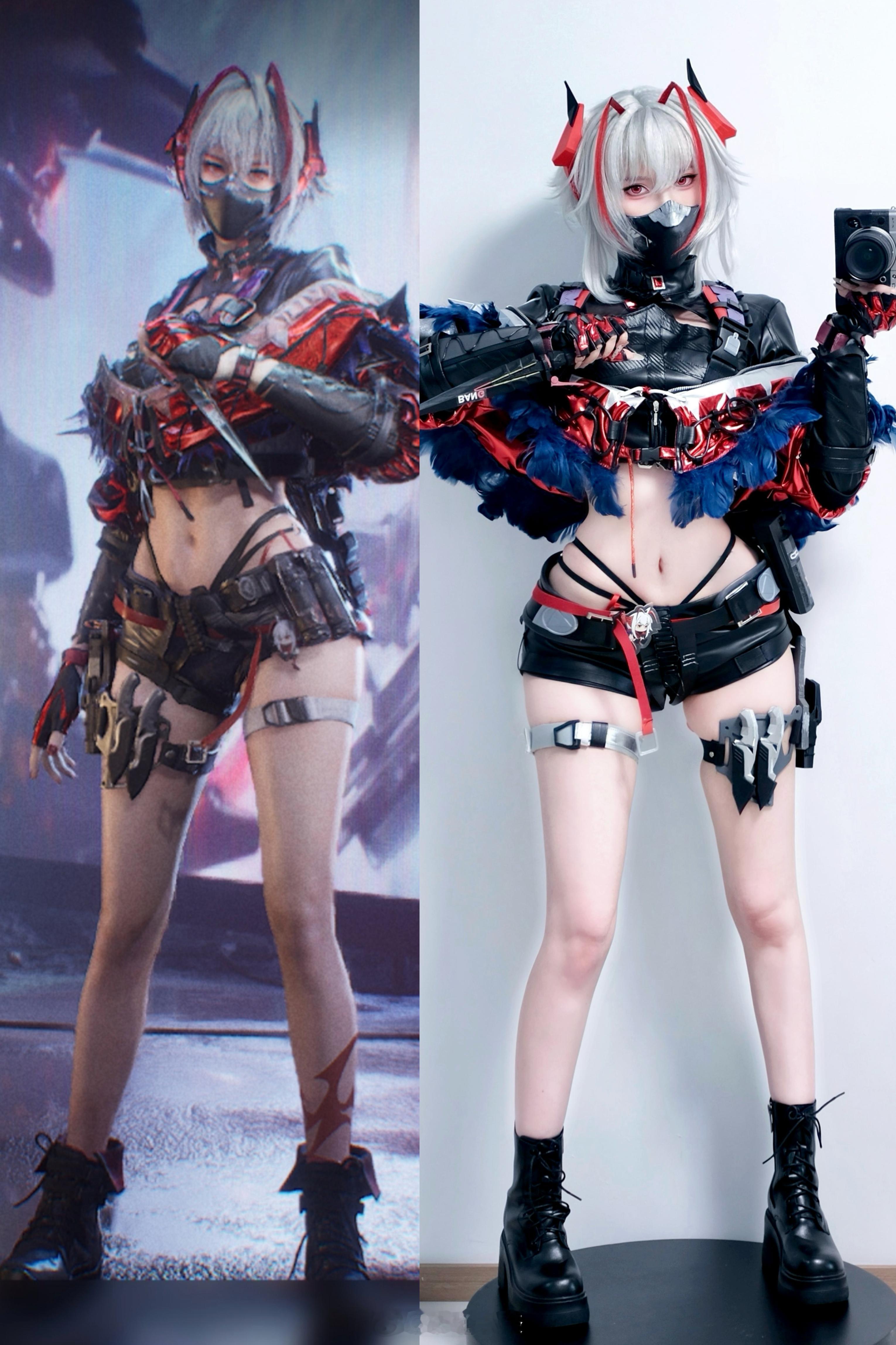 二字欧美一字狂，从不静步之人cosplay麦晓雯三角洲行动