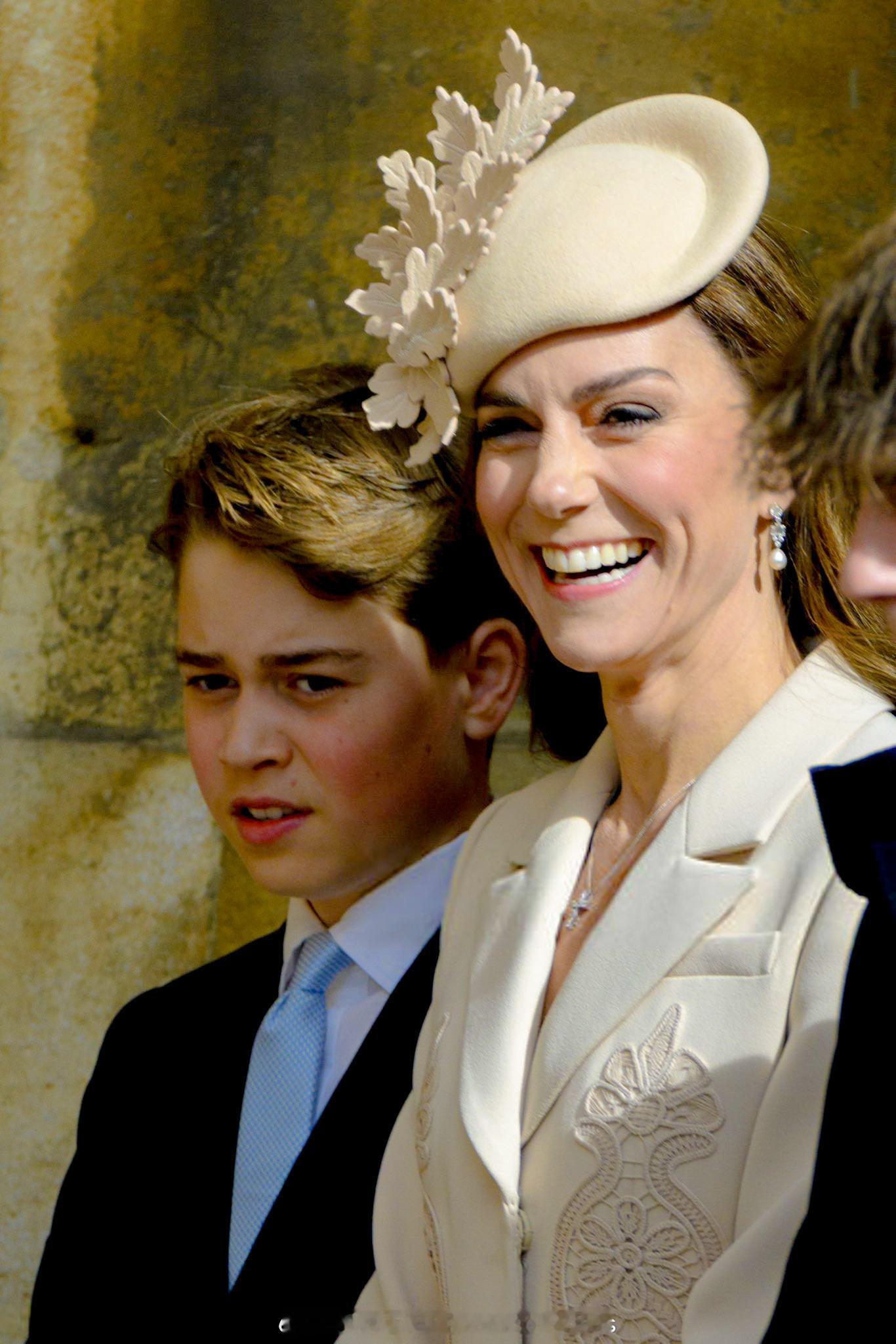 威尔士王妃凯瑟琳 补图-复活节～凯特王妃威廉王子英国王室