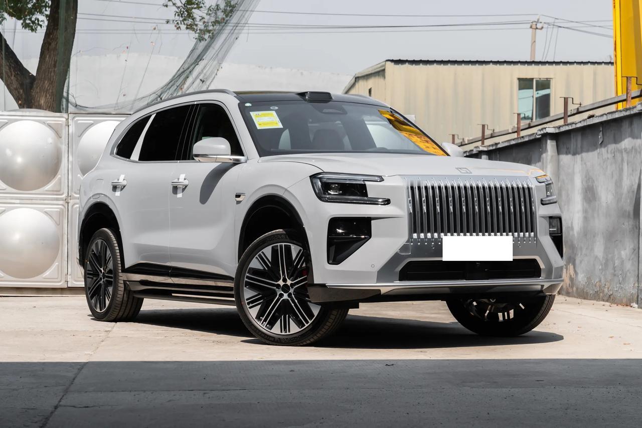 如果你买大SUV在意后排舒适性，那不妨多看看极氪8X。后排腿托、遮阳帘、车顶屏这