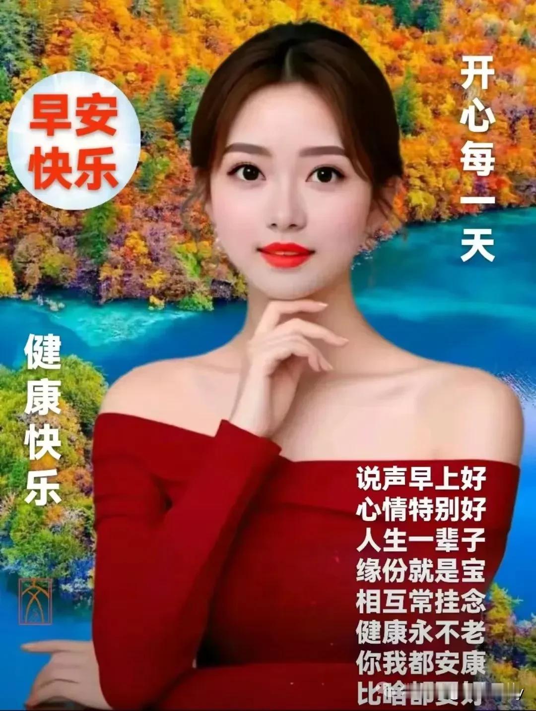 #上联：秋风初起送爽气，诚邀下联#

秋风初起送爽气
春雨‌细润滋新绿

秋风初