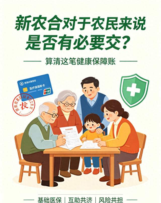 新农合对于农民来说是否有必要交