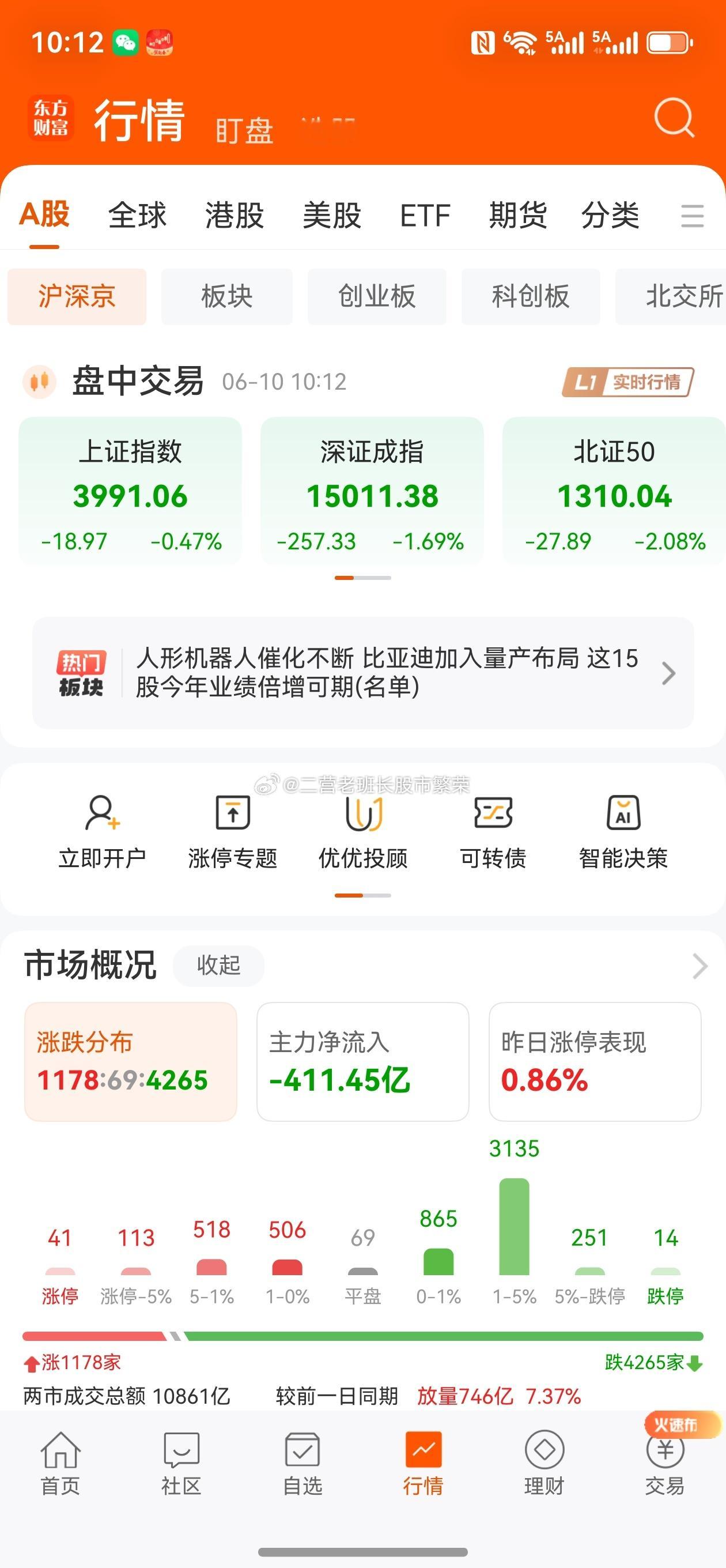 股票 这个行情到底谁能赚钱啊散户就算是韭菜，总要给留个跟吧又是四千家待涨财经之星