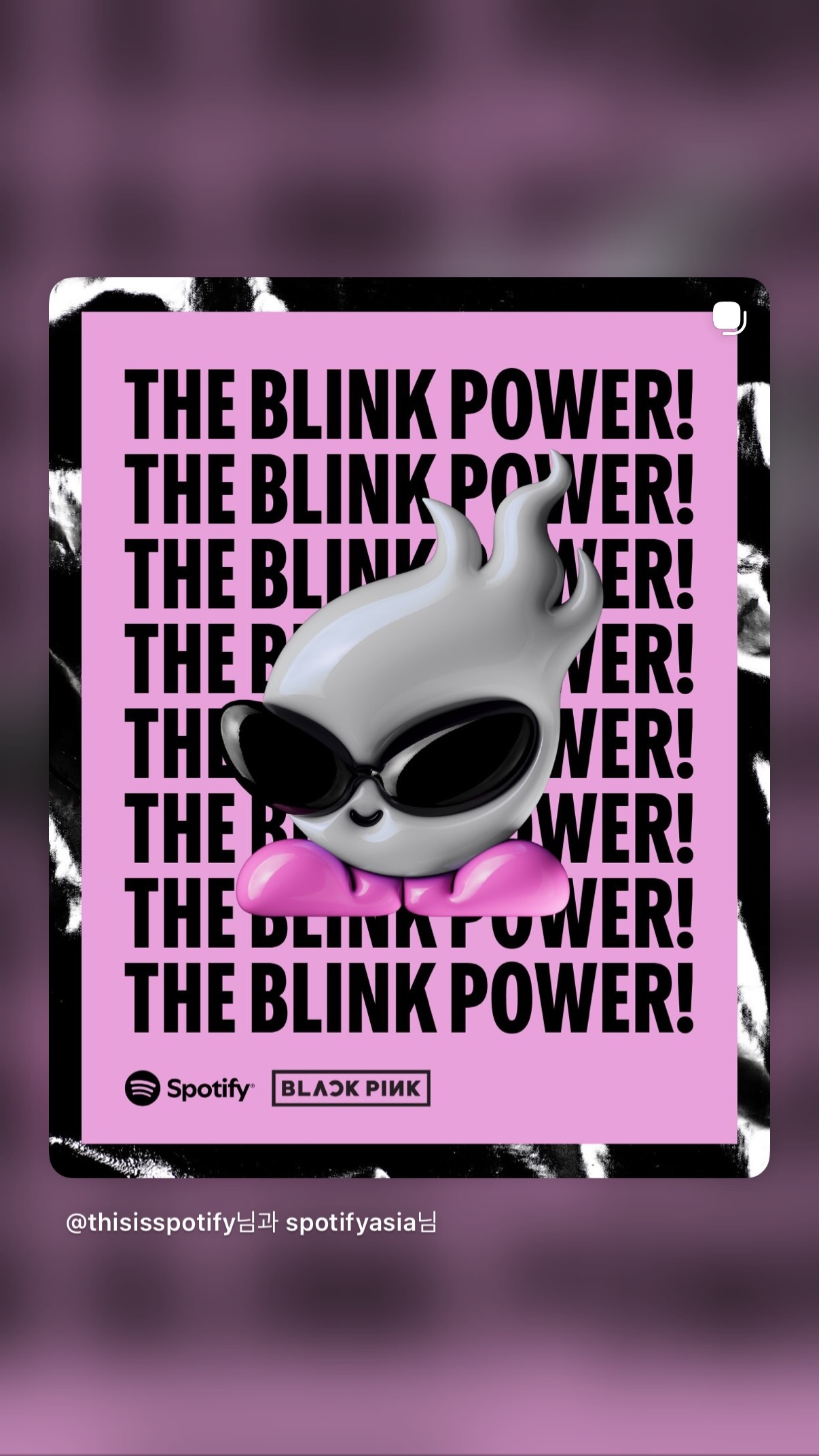 BLACKPINK  【IG】260814更新✖️Spotify数据相关stor