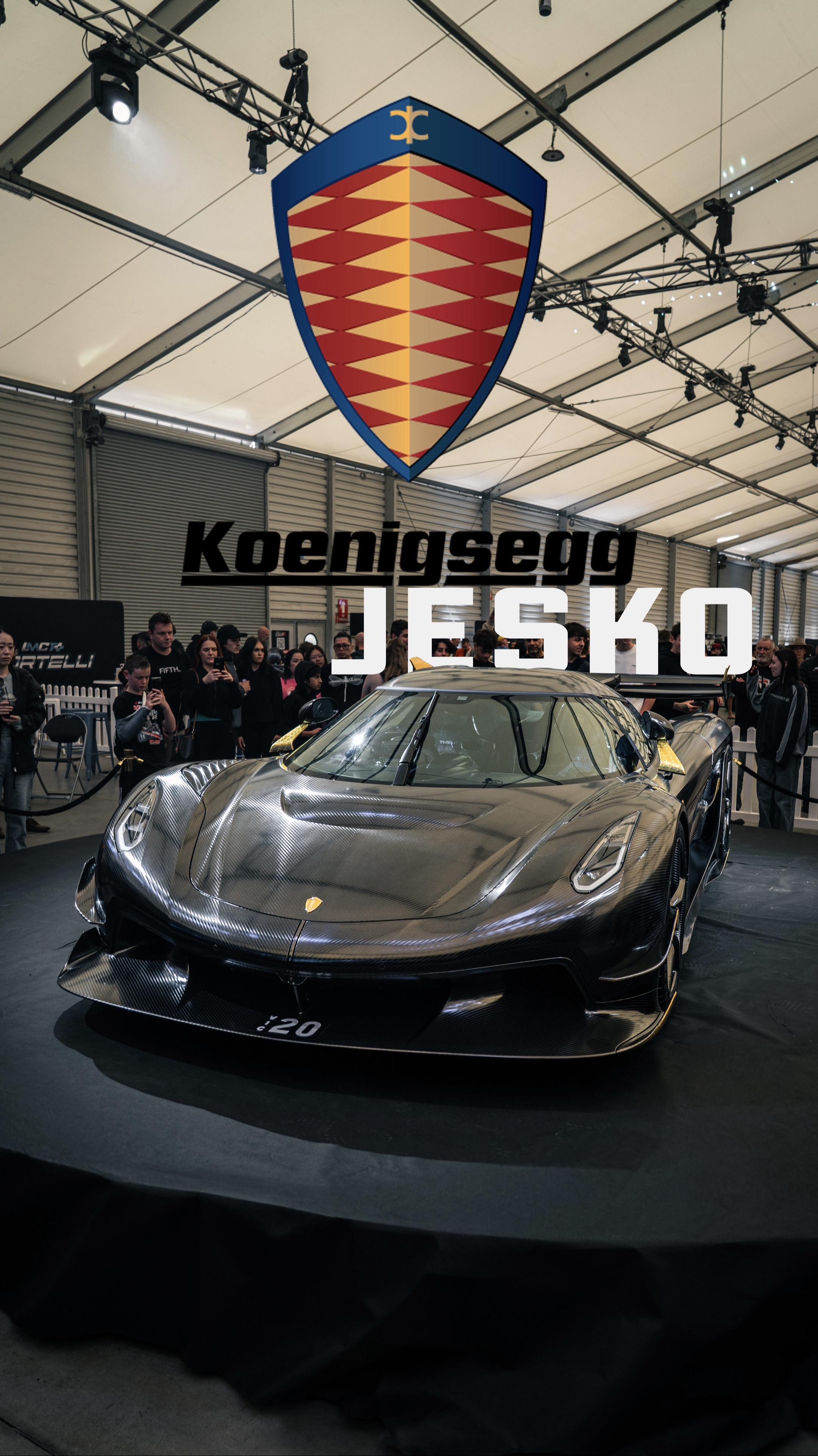 北欧幽灵柯尼塞格Jesko.在墨尔本的MotorEx车展上见到了澳洲唯...