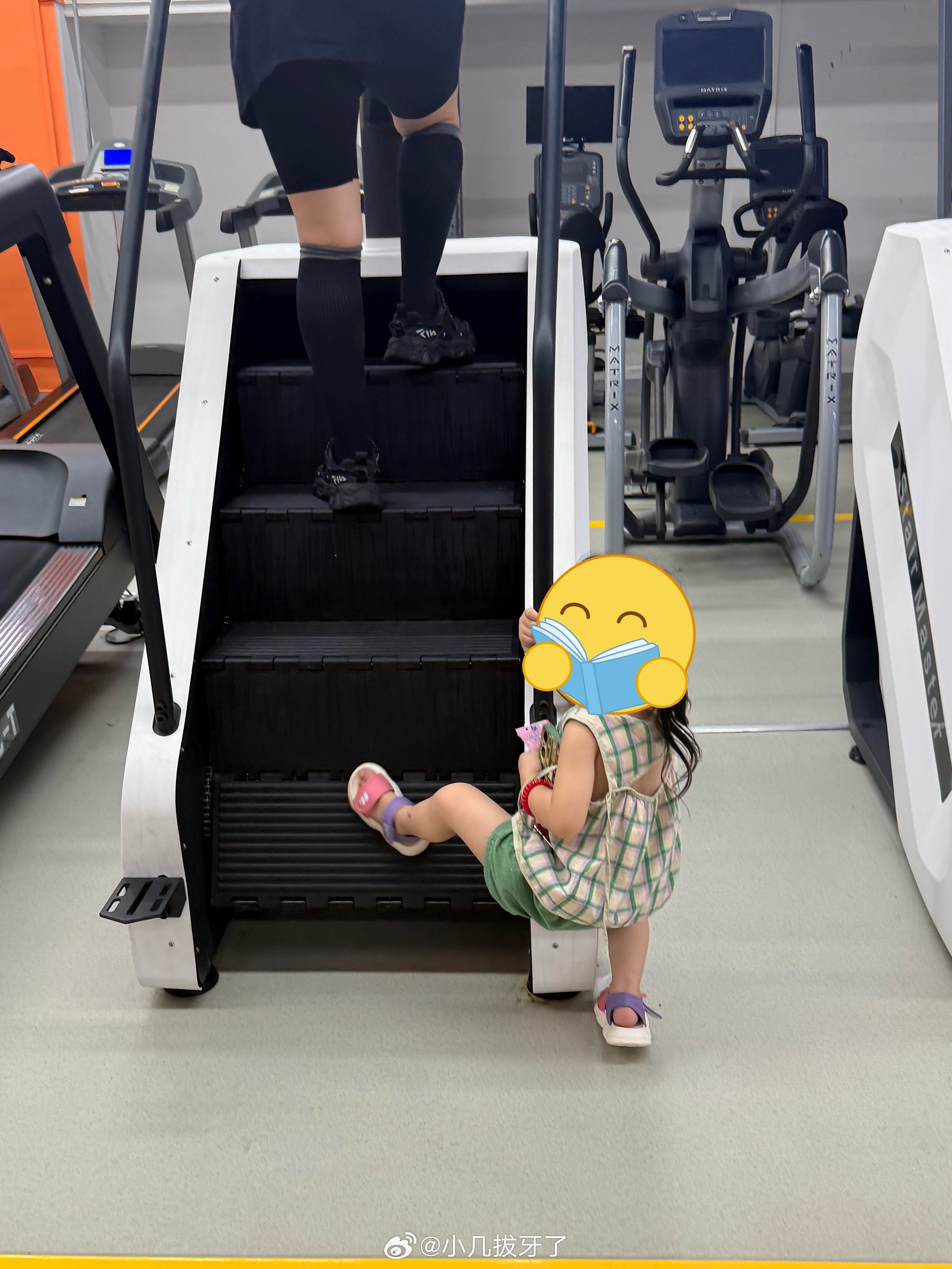 感觉我和小树未来就这样，我们宝妈也有健身梦 