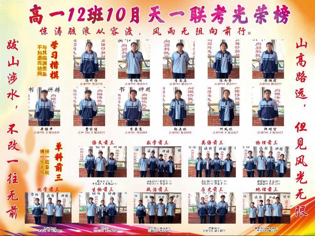 上了高中才知道，高中生是没有周末的，只有周日下午两个小时的休息时间，早...