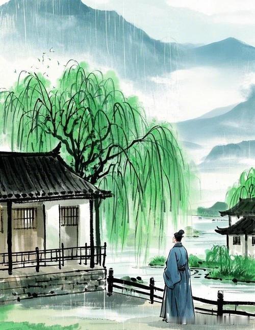《闻王昌龄左
迁龙标遥有此寄》
——唐.李白
杨花落尽子规啼，
闻道龙标过五溪。