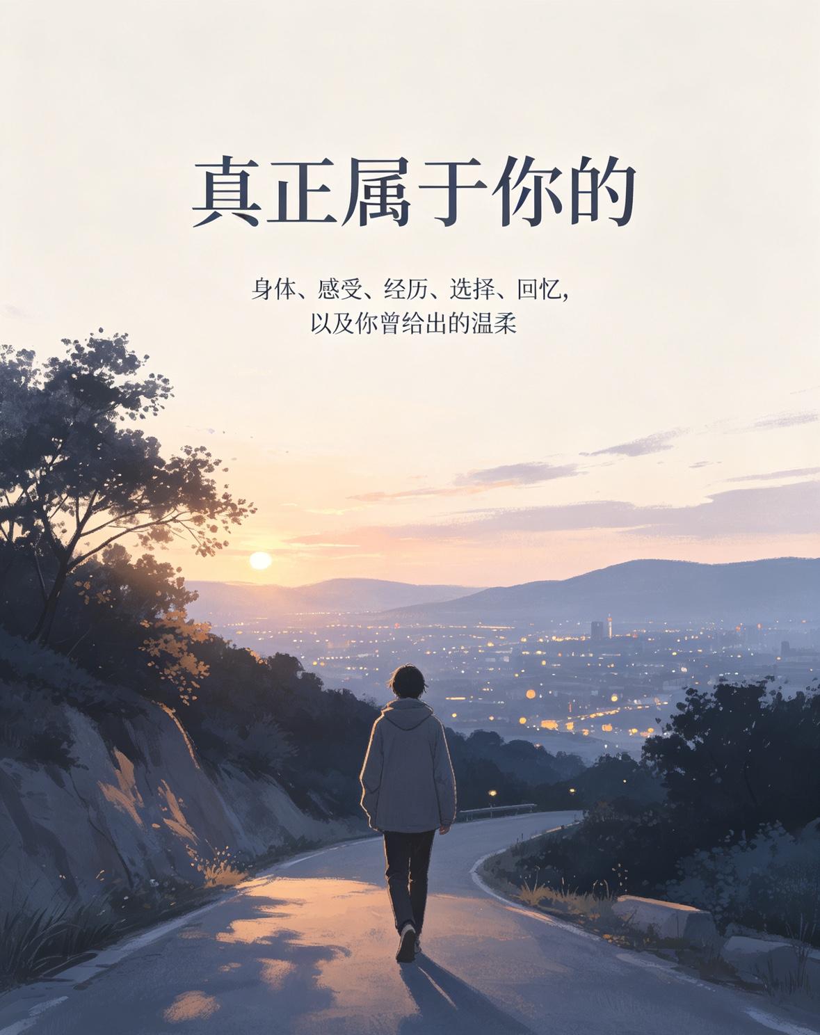 身体与感受
病痛、疲惫、心安、委屈、喜悦，没有人能替你承受，也没有人能强行拿走。