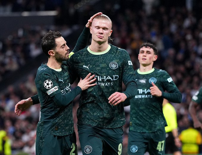 埃尔林·哈兰德：“伯纳乌球场是每个人都想踢球的地方，看看这里！简直太棒了！” 