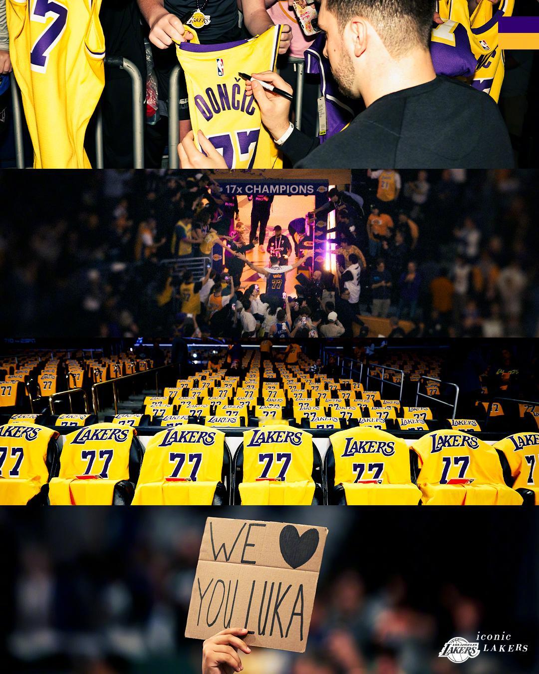 被洛杉矶球迷如此热烈地欢迎，这是最先让我感到惊喜的事新的队友，陌生的城市，这并不