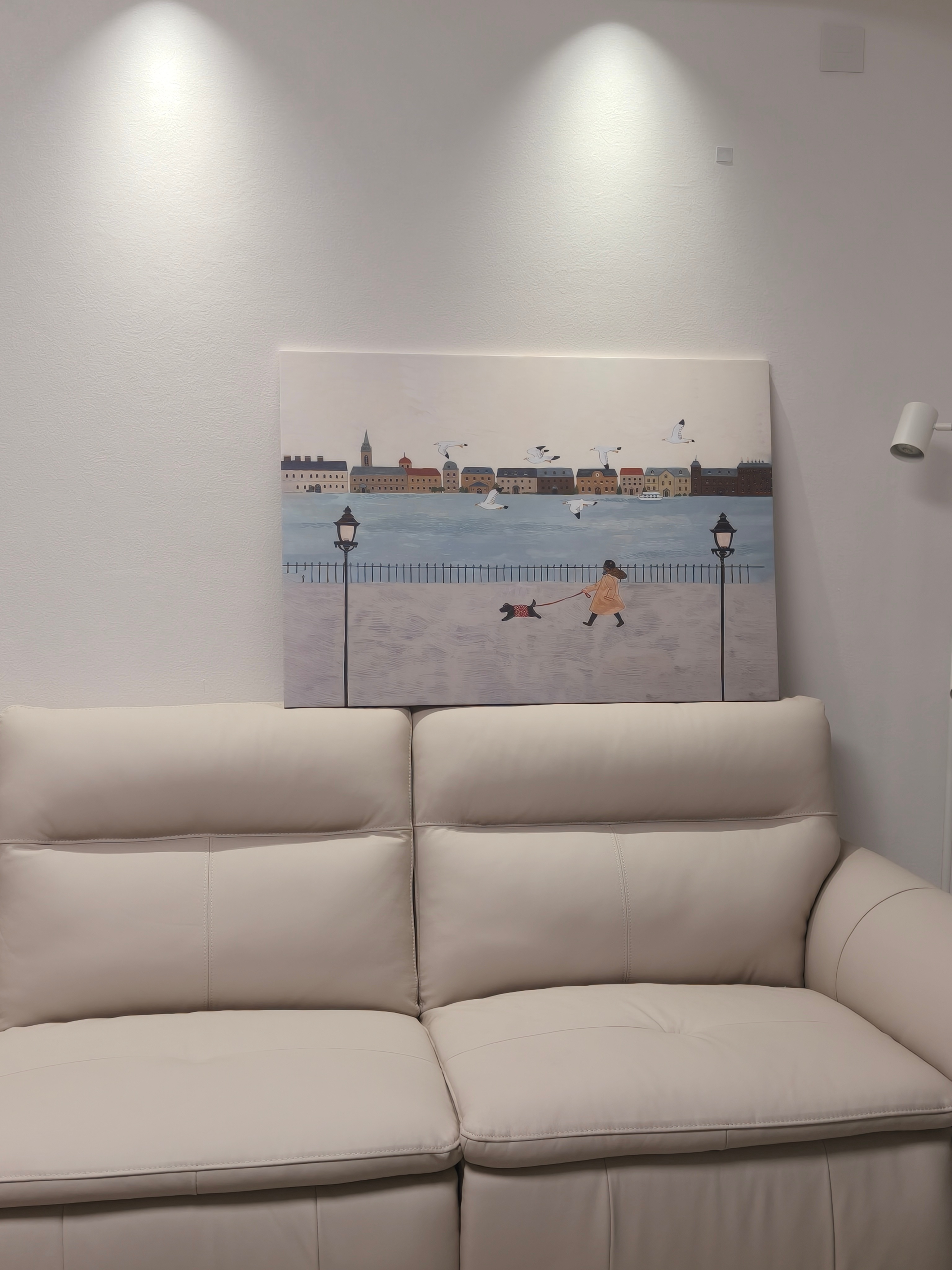 最近还挺喜欢这种挂画的 