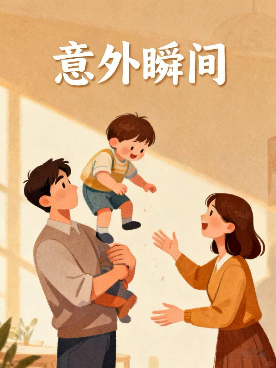 爸爸以为妈妈接住了，一松手，孩子重重摔在地上

我看着那个监控视频，一遍又一遍，
