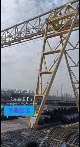 小摩托持续打击铁路。3月27日，俄军小摩托在第聂伯罗彼得罗夫斯克州克里沃罗格附近