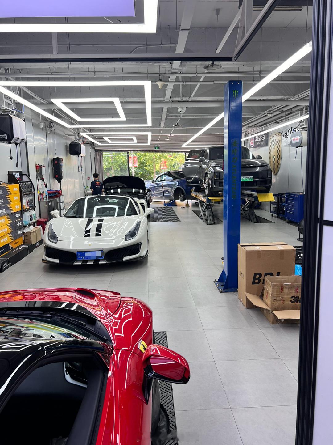 繁忙的一天开始了 #汽车改装# ​​​