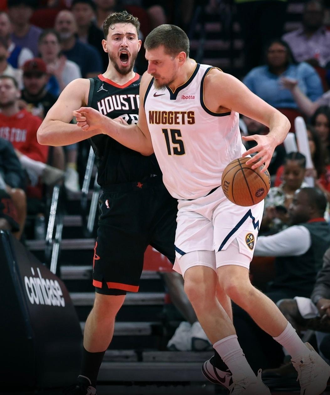 在欧锦赛申京所在的土耳其击败了约基奇所在的塞尔维亚，记者问今晚是否完成了对申京的