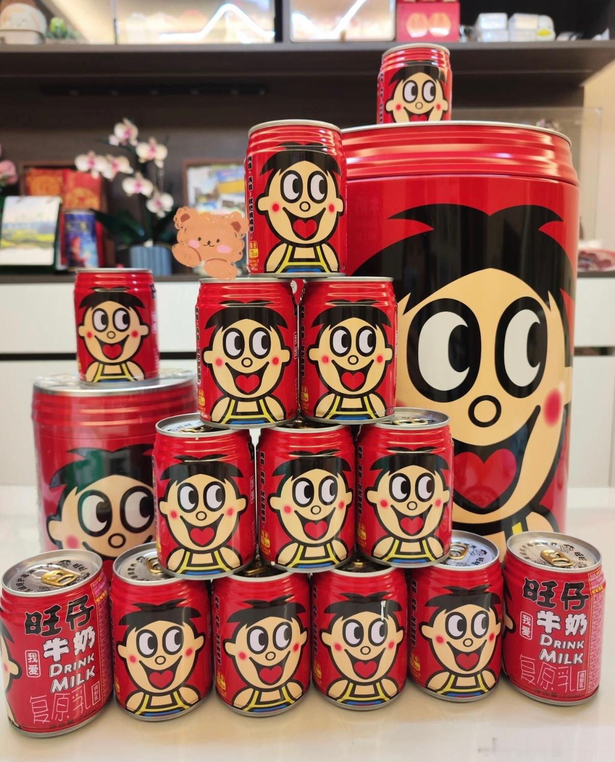小时候去黑网吧通宵必点红牛和旺仔现在看旺仔牛奶的配料表好凶残，小孩不敢给他喝了水