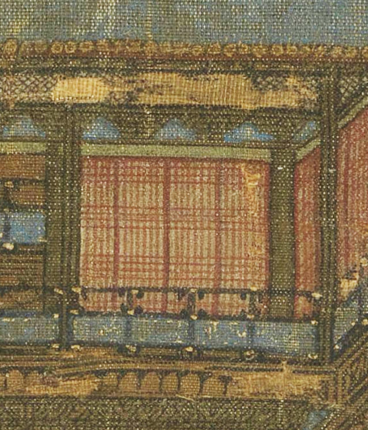 “一马三箭”是中国传统建筑（小木作）中一种经典的直棂窗样式，属于格子窗的一种特殊