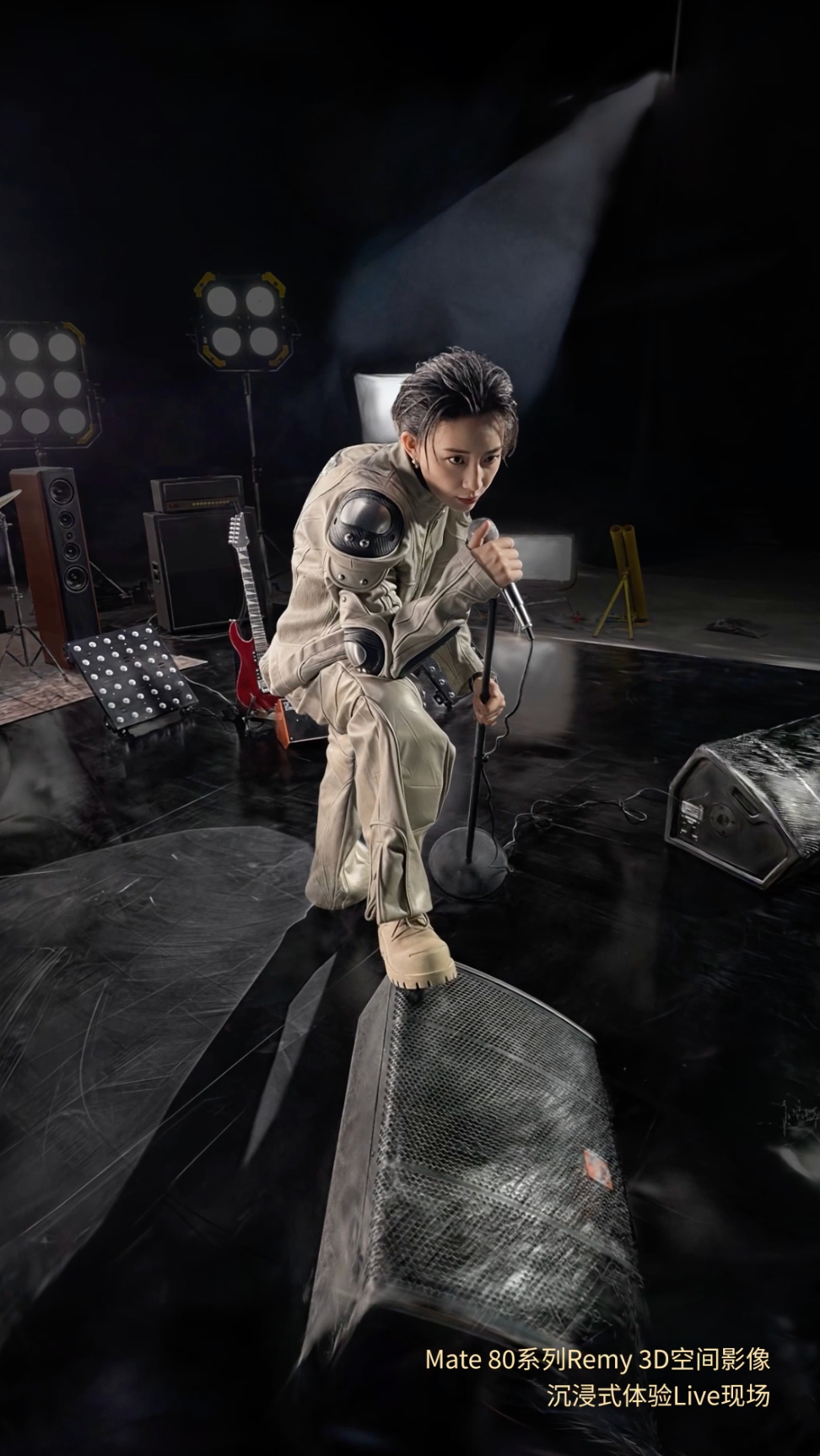 拥有同款“黑科技”，是不是就能像李斯丹妮一样又稳又飒？ 鸿蒙3D影像定格精彩她的