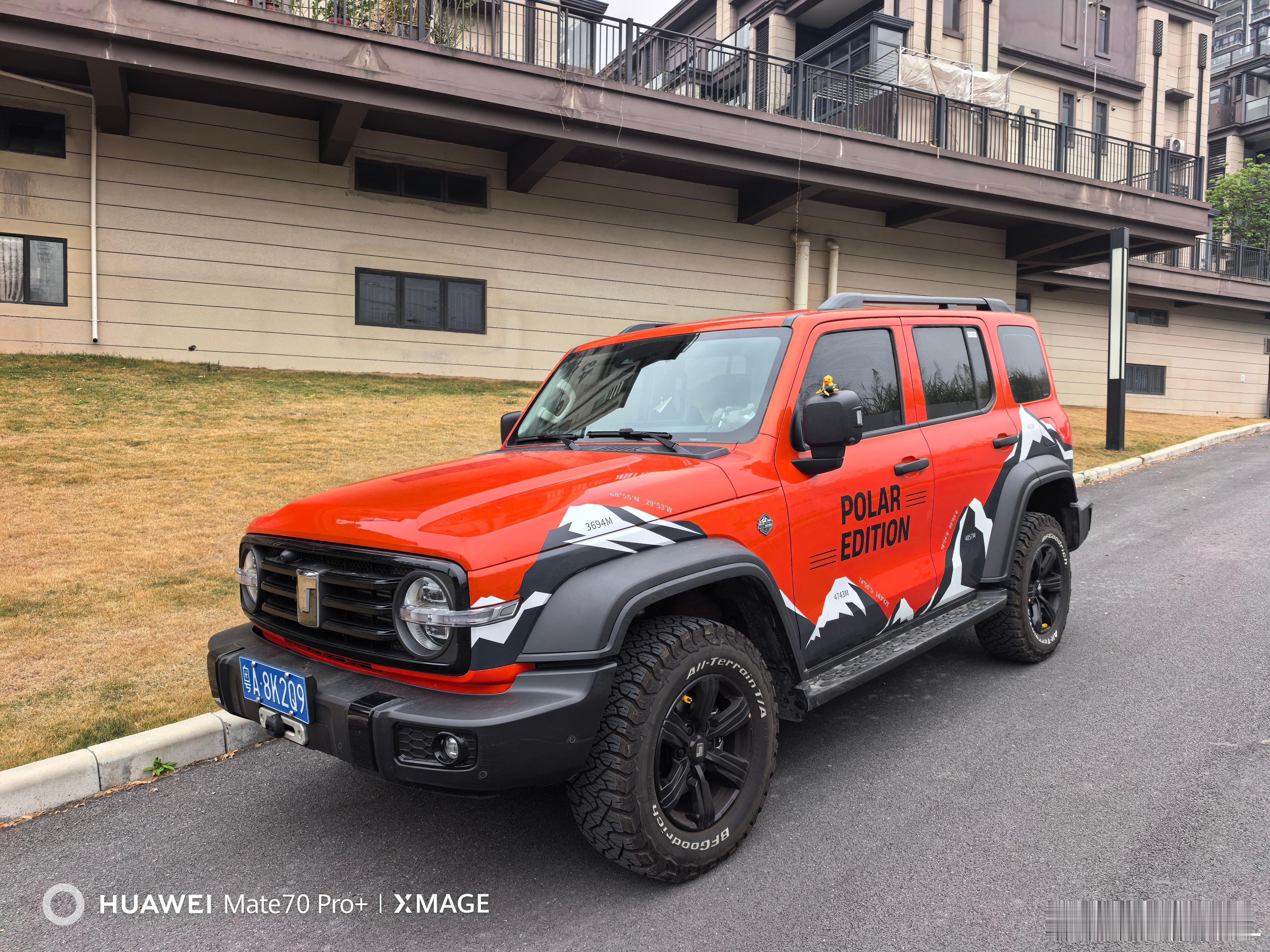 这台极地版的柴油坦克300是12月29提的车。截止到今天，也还不到两个月。但是跑