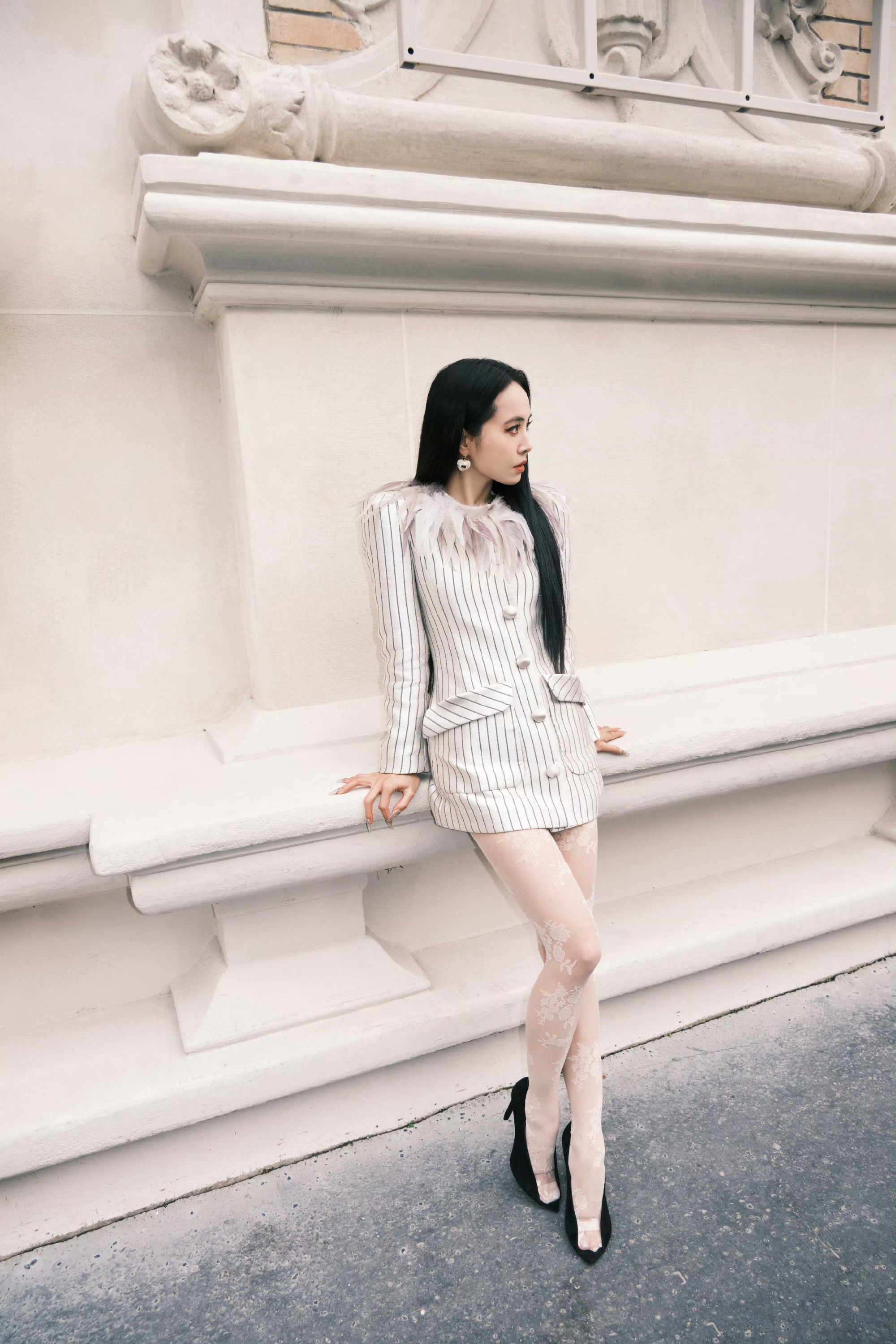 代言人蔡依林亮相Valentino 2026春夏高定大秀巴黎高定时装周