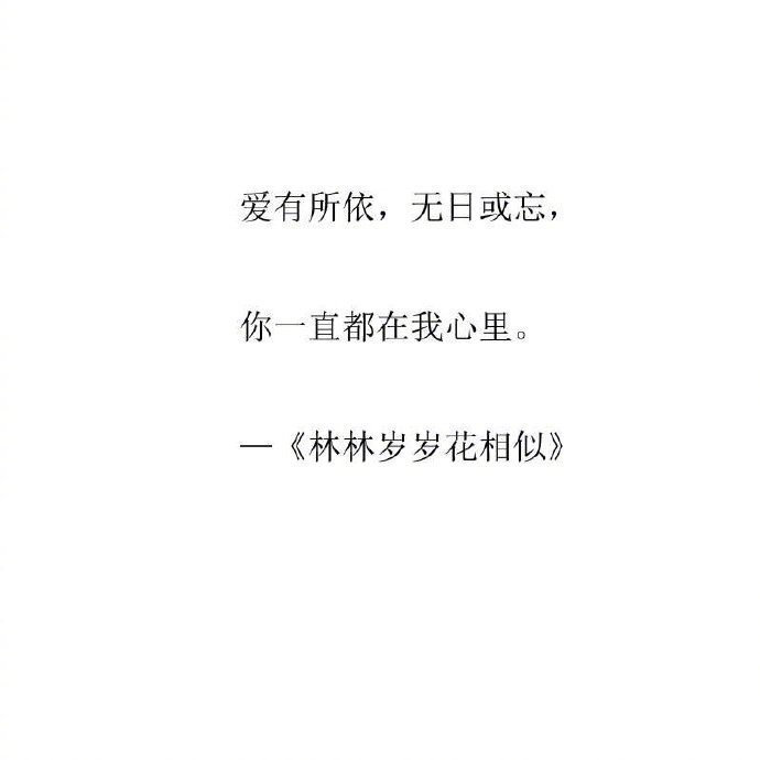 小说里的浪漫情话，每一句都想摘抄下来。