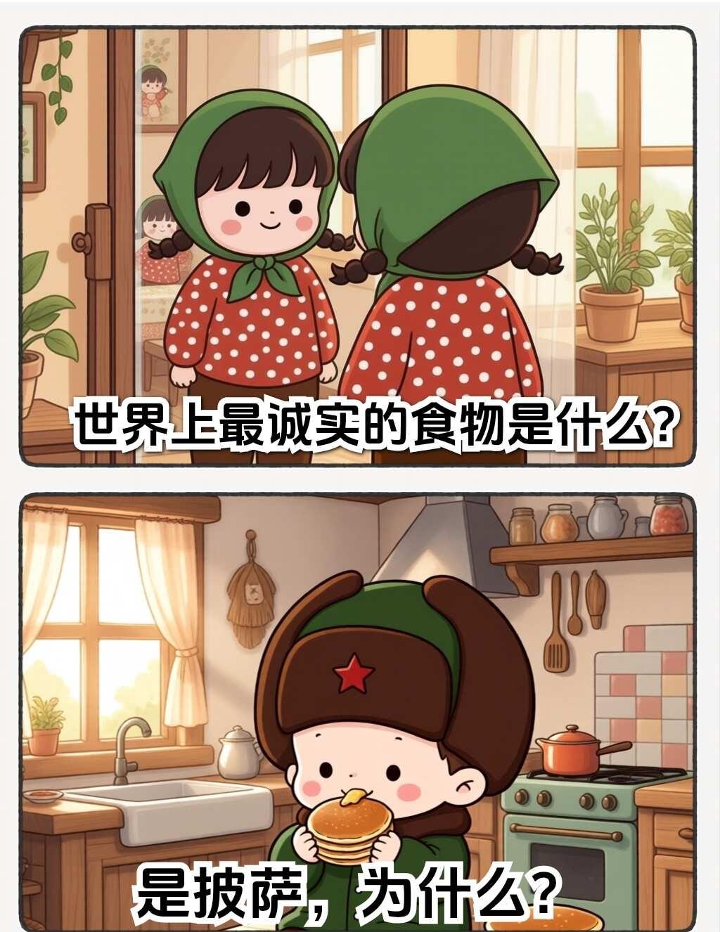 今天才知道最诚实的食物居然是……🌵
脑洞大开 定格有梗瞬间 治愈心情 治愈 拒