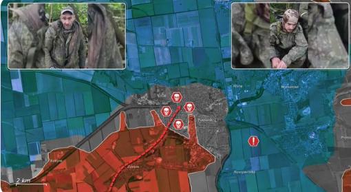 图文：俄军士兵在视频中称宁愿坐牢也不愿意进入已成为死亡象征的红军村

在波克罗夫