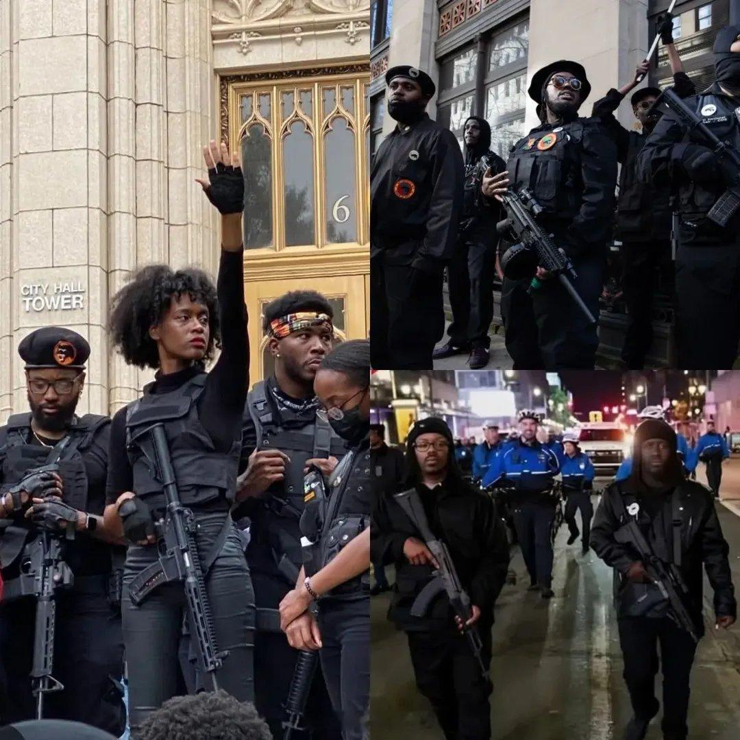 “黑豹党”重返费城、芝加哥、克利夫兰和明尼阿波利斯，陪伴并保护反移民及海关执法局