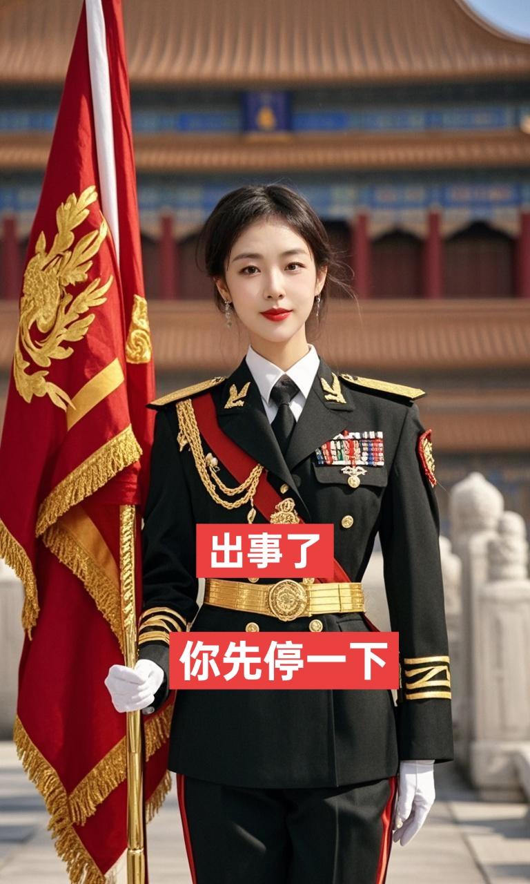 AI守护国旗英姿