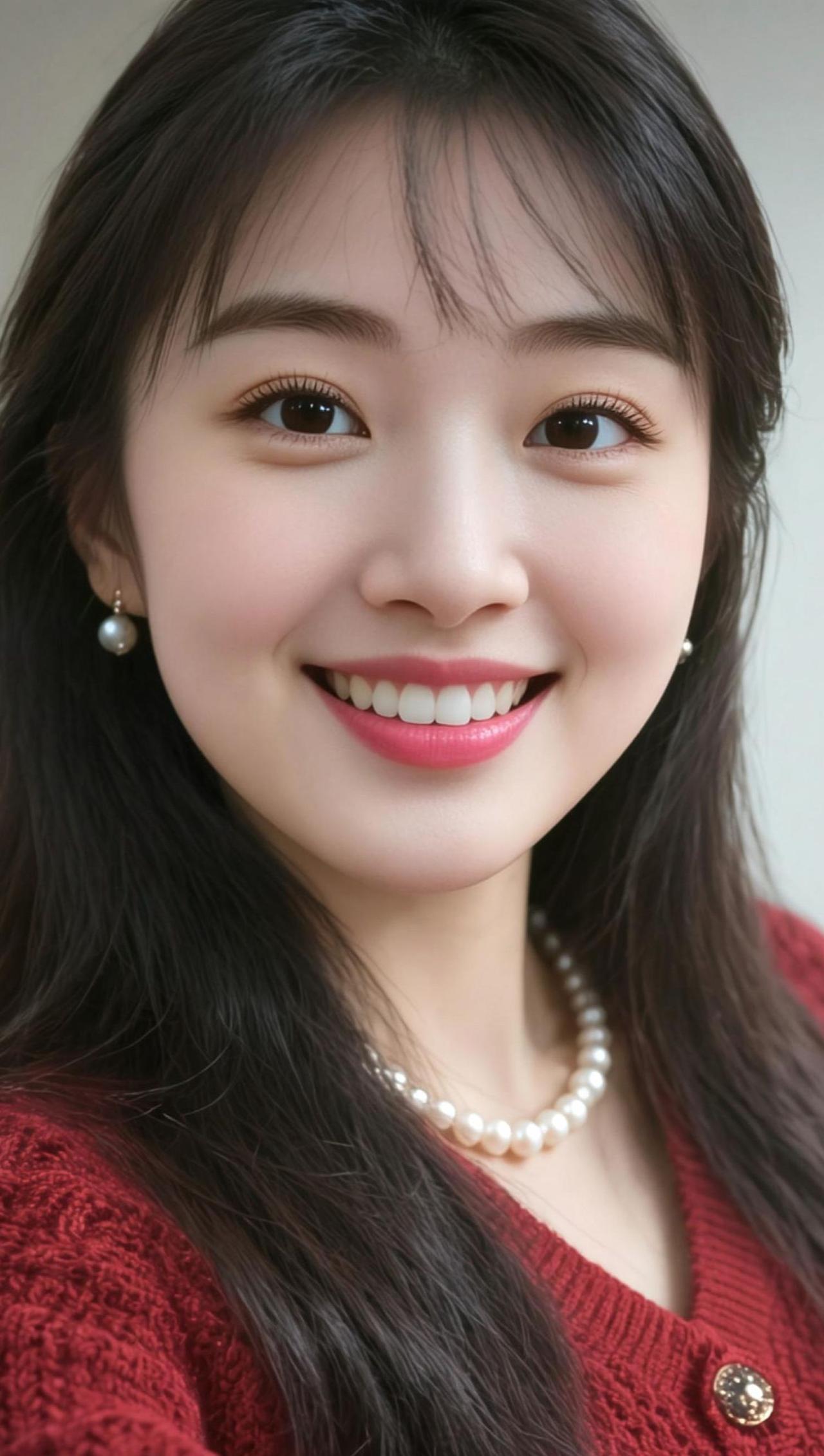 AI珍珠淑女自拍 抖音ai创作 街拍穿搭