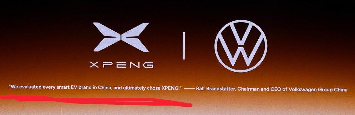 “我们评估了中国所有相关的智能电动车品牌，最终选择了小鹏。”——大众
电车出海 