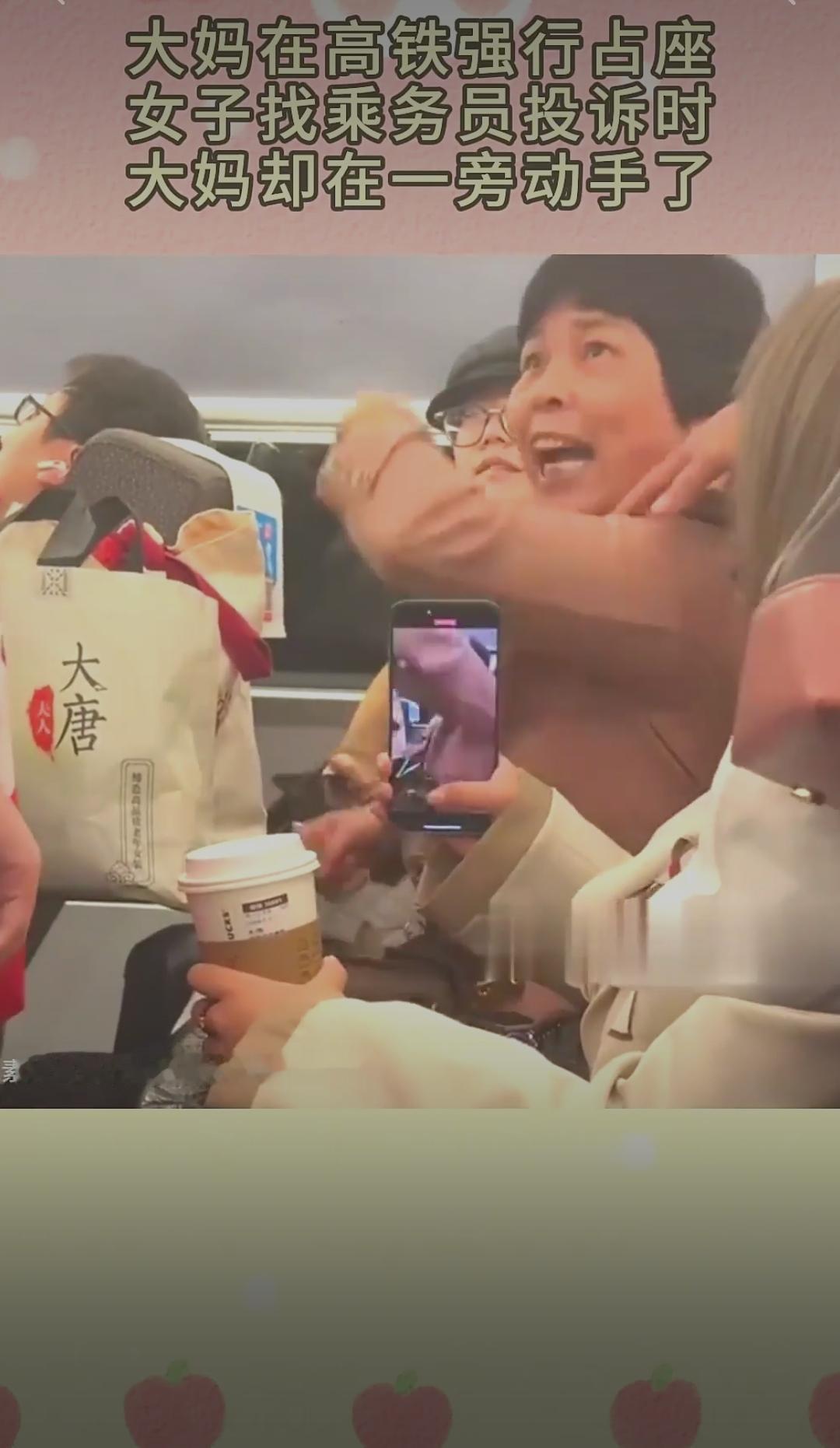 这起高铁上的“抢座”事件，瞬间点燃了网友们的愤怒与担忧。原本是一次普通的旅途，却
