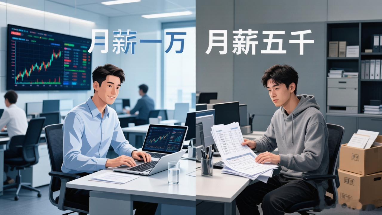 月薪一万是月薪五千的六倍 网友：这数学体育老师教的？“月薪一万是月薪五千的六倍？