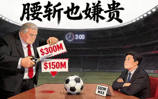 国际足联报价腰斩！从3亿到1.2亿美元，世界杯转播权在中国卖不动了？
距离202