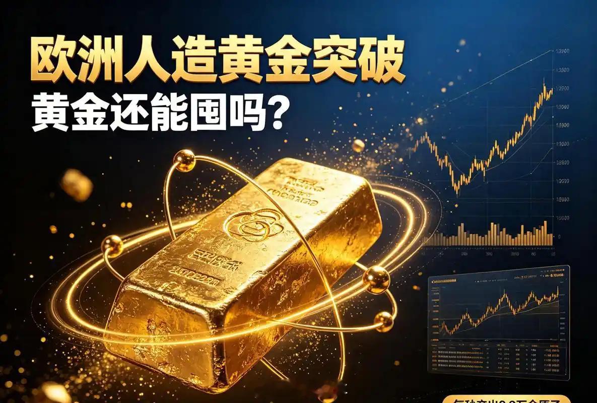 人造黄金会不会击穿金价好多人看到人造黄金的消息，都担心金价要大跌，其实大可不必。