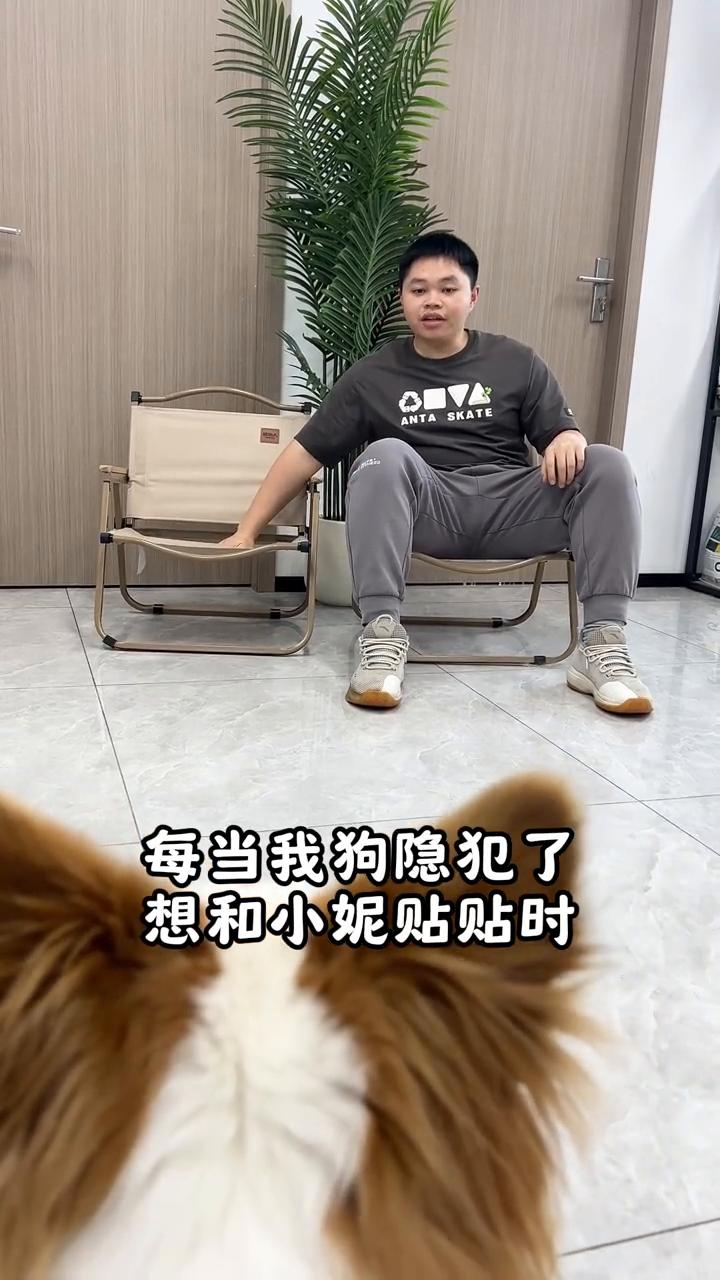 养狗人单向奔赴时刻。
每当我狗隐犯了想和小妮贴贴时。