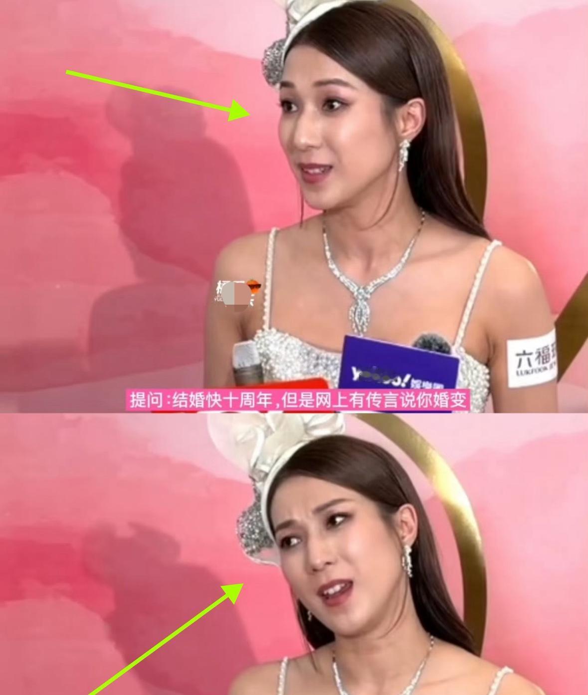 一个人下意识的眼神
是骗不了人的
钟嘉欣在六福珠宝活动的眼神就知道，她眼里没光了