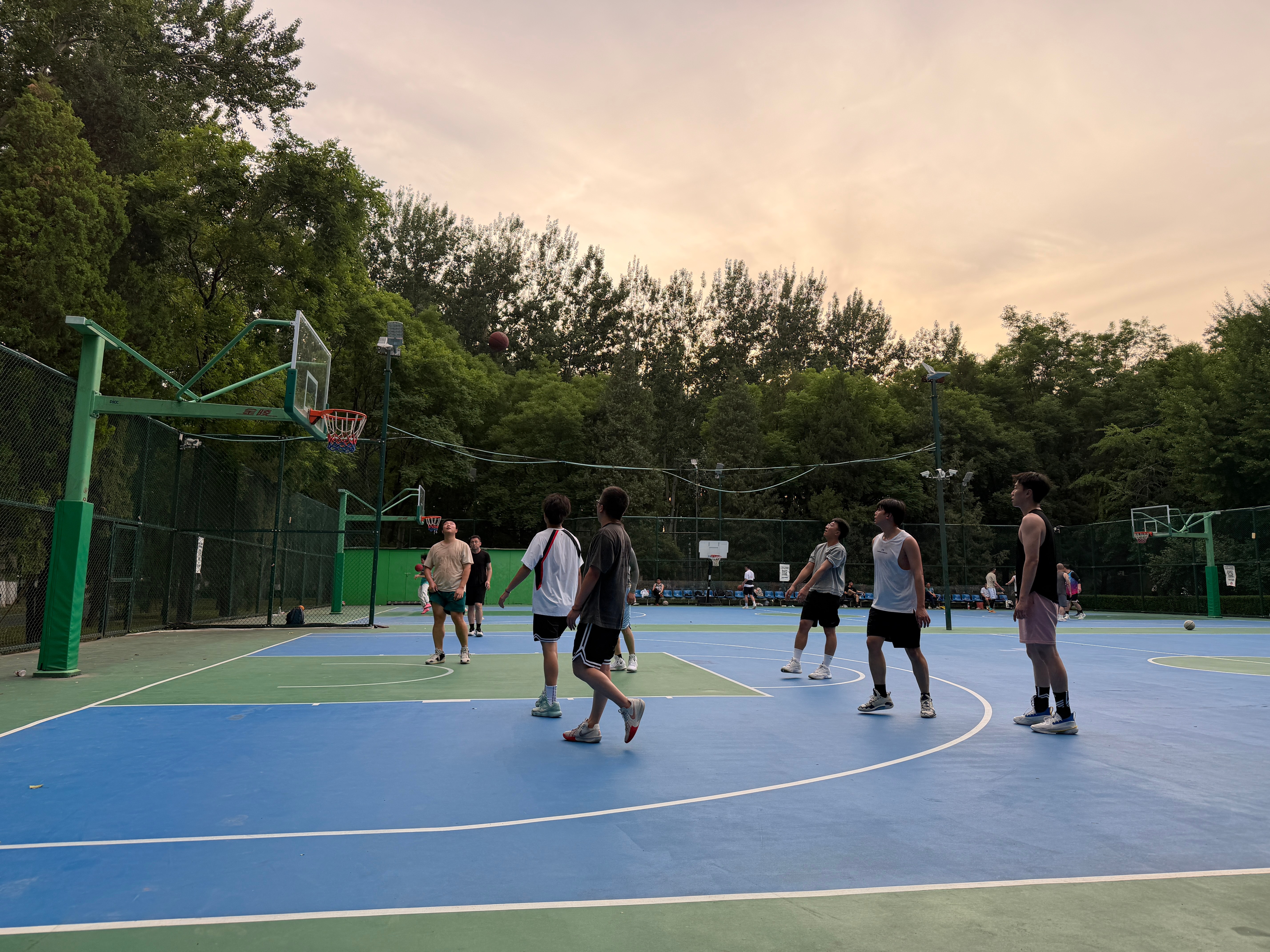 王冬的养生日记  北京·朝阳公园篮球中心
