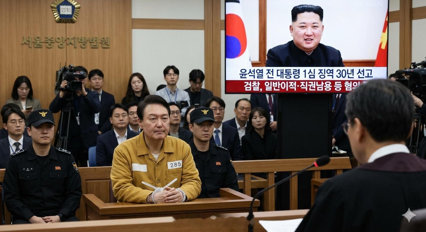 【首尔法院一审判尹锡悦30年徒刑】🕙 2026年6月12日📍 韩国首尔中央地