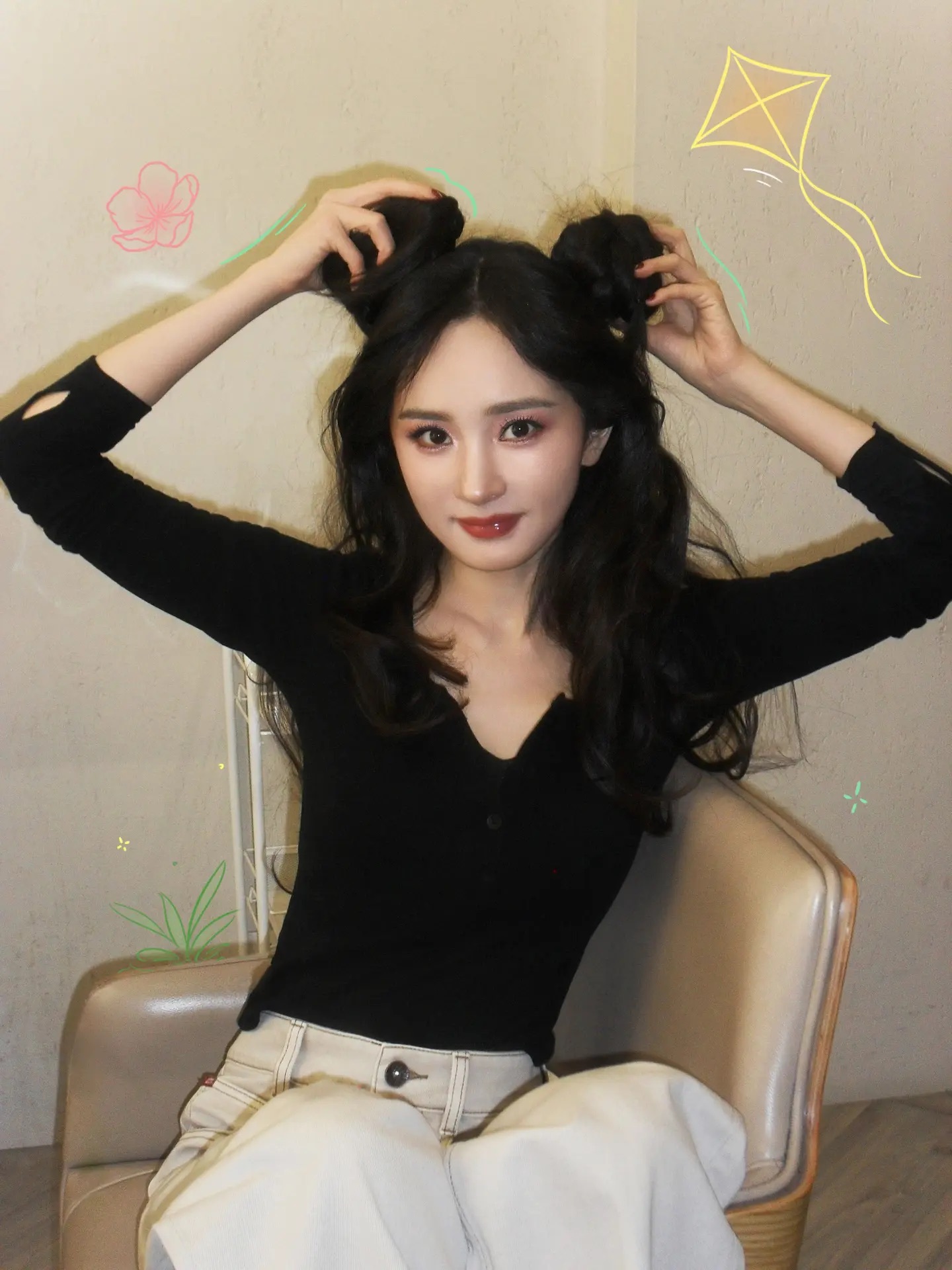 杨幂 就这么萌我一大跳！！！！！！！ 