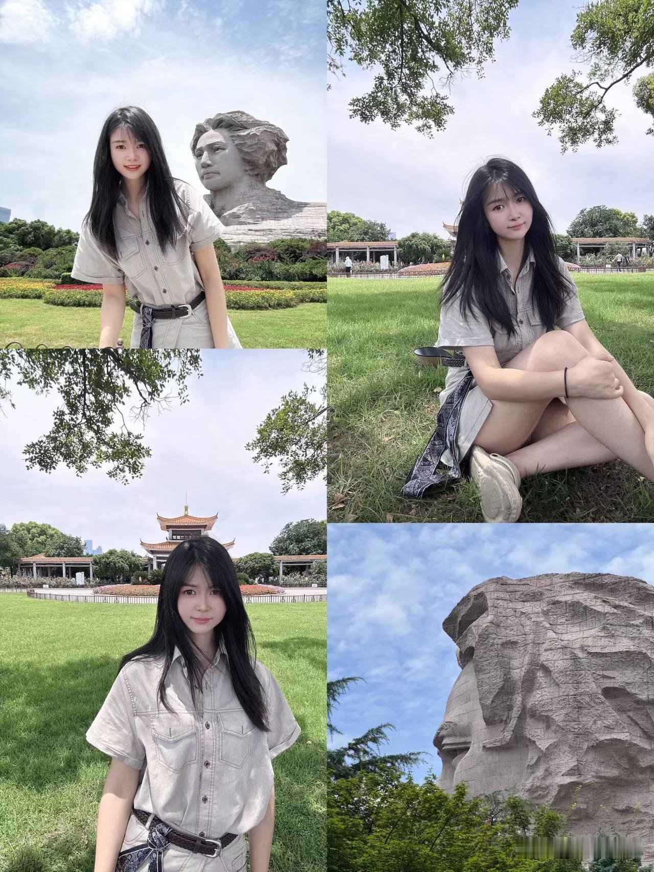 长沙橘子洲成为了很多人的打卡点！特别是洲头的伟人头像，更是让人心向神往！去一趟橘
