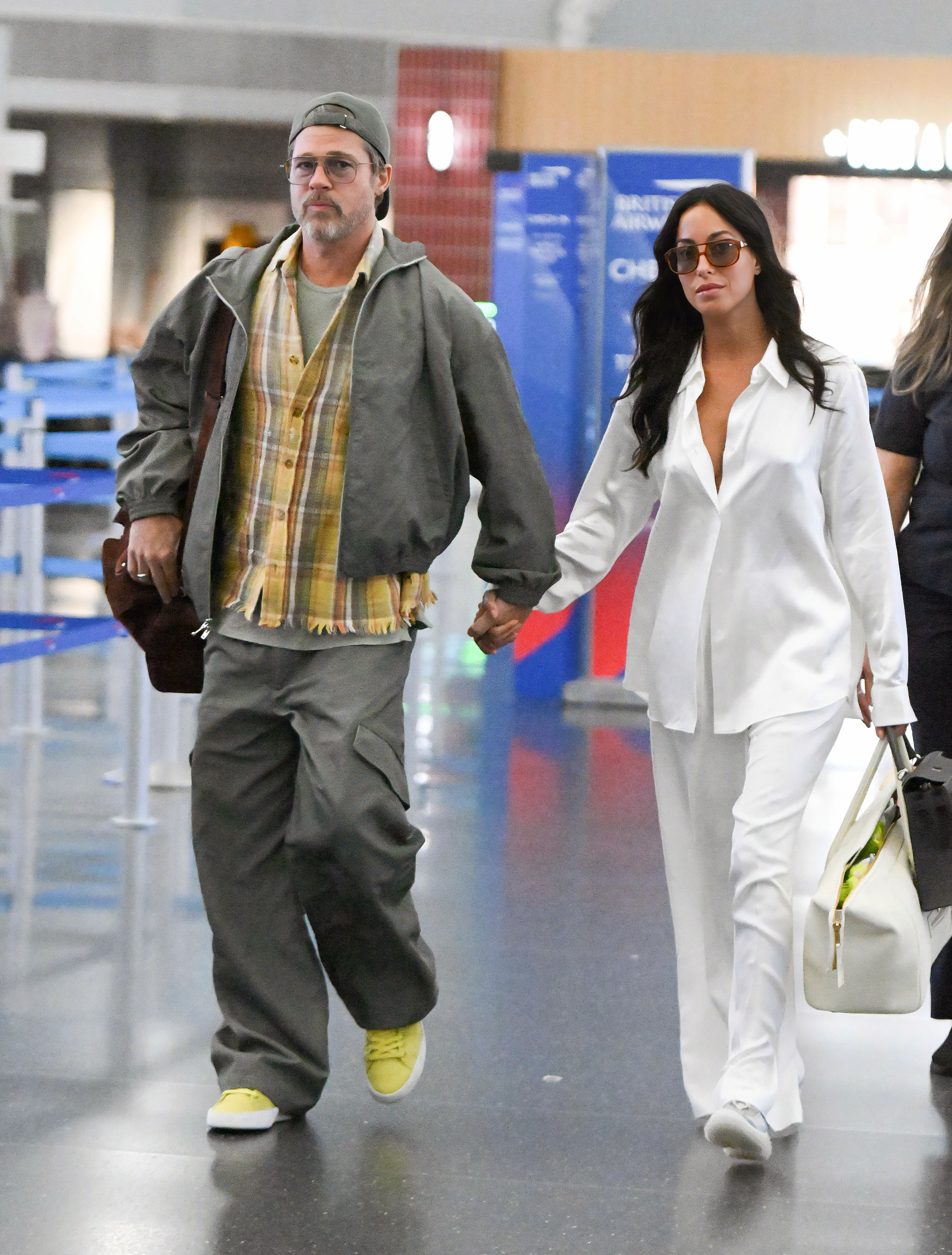 Brad Pitt and Ines de Ramon ​​​