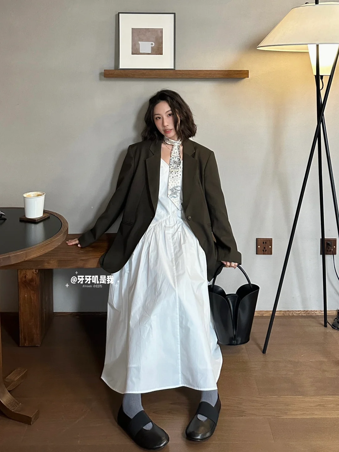 早春穿搭|小白裙自带韩系清冷感🧊