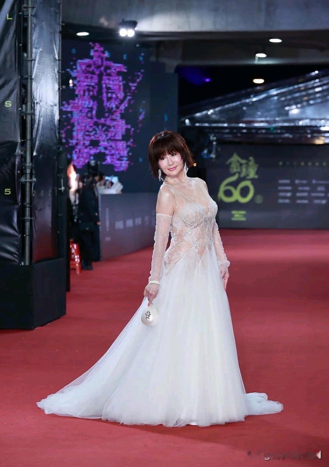 76岁潘迎紫金钟奖红毯惊艳，冻龄如少女引热议

2025年10月17日，76岁的