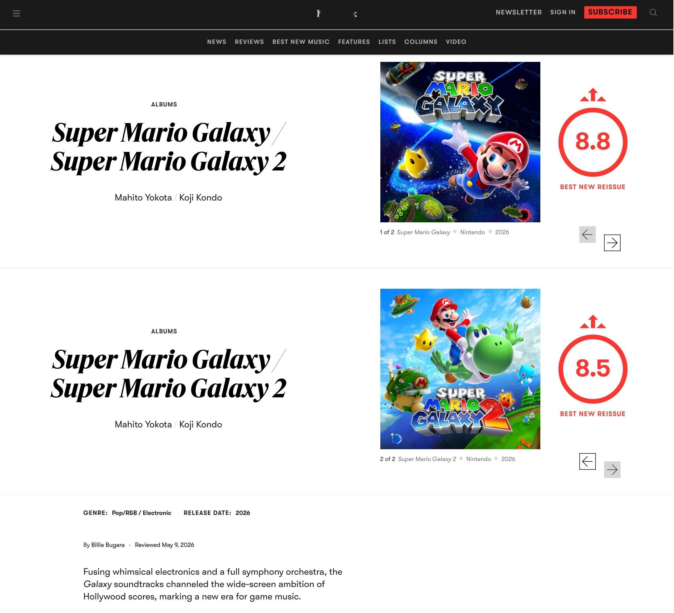 【乐评速递】任天堂经典3D游戏『Super Mario Galaxy / 超级马